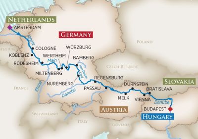 AMA Waterways - Magnificent Europe (Budapest to Amsterdam) (28581)