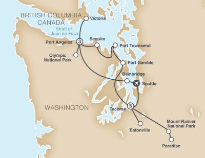 Mayflower Tours - National Parks of the Pacific Northwest (42176)